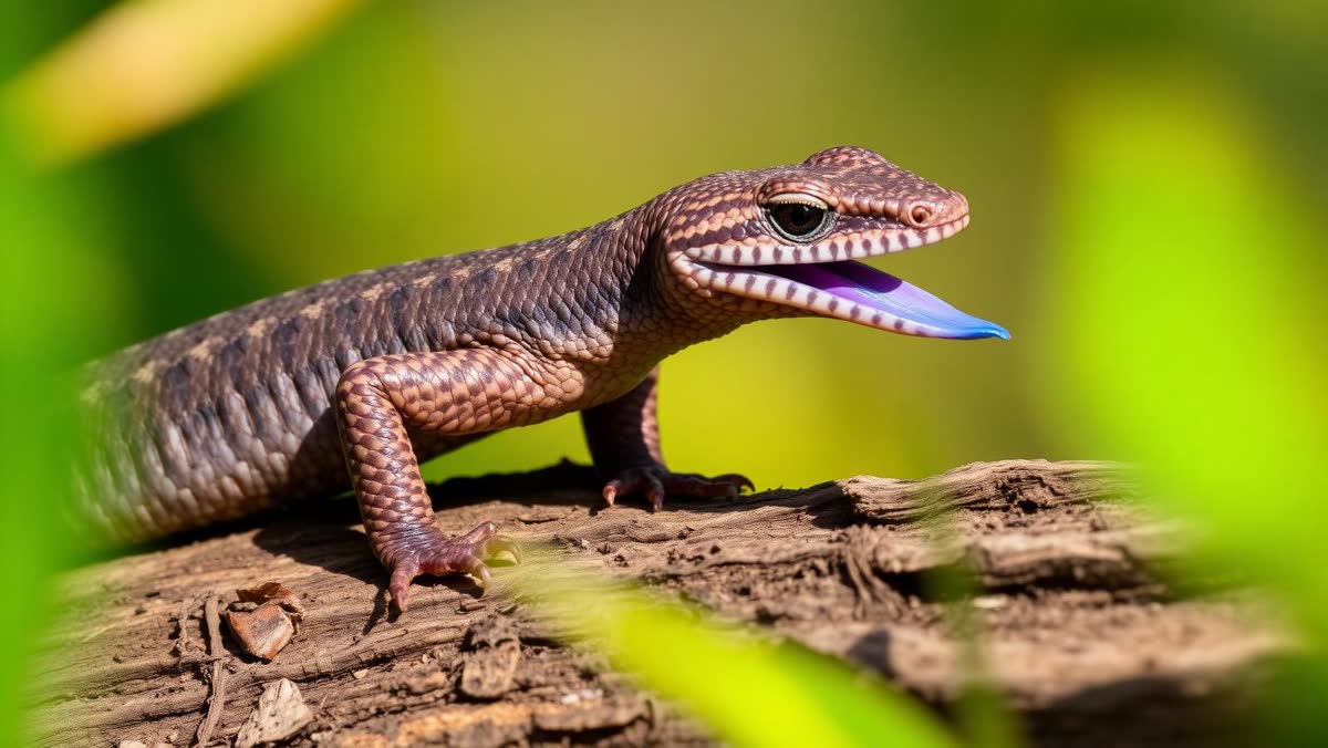 Blue-Tongue Skink